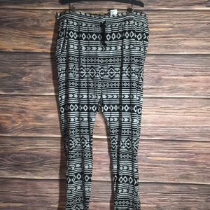 Tribal pattern soft pants h&m